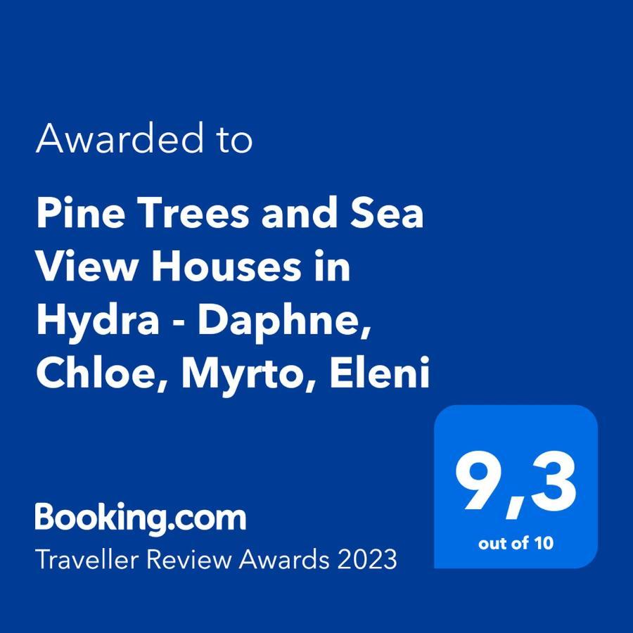 Pine Trees And Sea View Houses In Hydra - Daphne, Chloe, Myrto, Eleni Exteriör bild